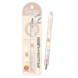 Mitsubishi Pencil Kurutoga KURU TOGA 0.3mm Lead Mechanical Pencil (203811 Juicy Bear Ghost)