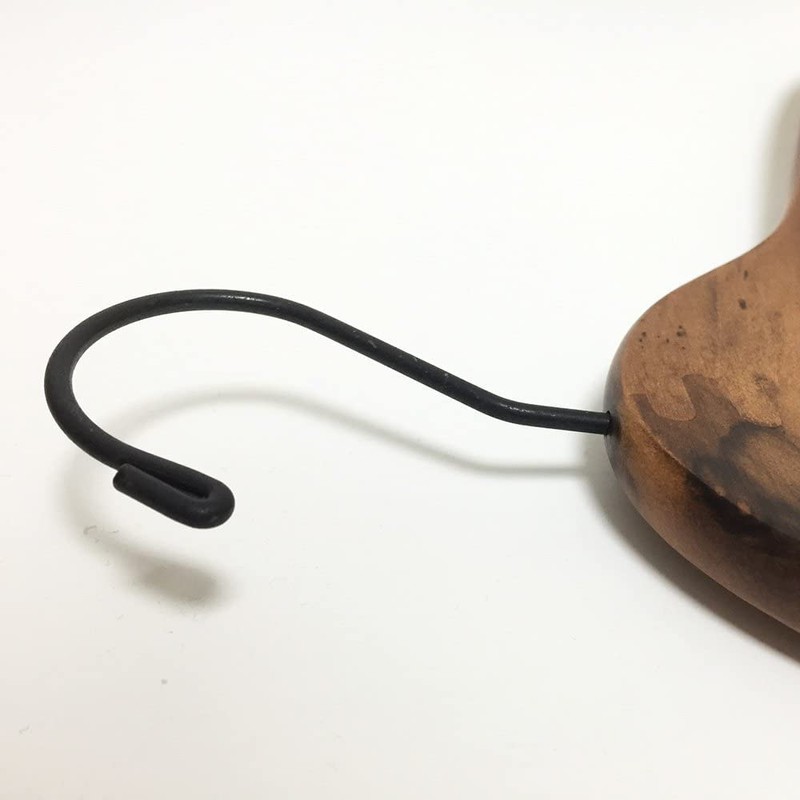 Lotus Wood Hangers Large Set of 5