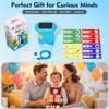 Kids Handheld Microscope Toys 4K 2.4" Screen Rechargeable Digital Kids