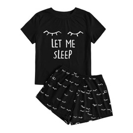 Kingdenergy Girls Summer Cute Print Shorts Set T-Shirt and Short Pant 2 Piece Outfits Clothing Sets