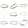 KUFptva Hat Belts for Fedora Hat Cowboy Hat Band Leather