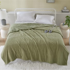 Serta Heated Blanket, Electric King Size Blanket, Soft, Warm, Fuzzy Heating Blanket King for Office, Couch, 1-12 hr Auto Shut Off Timer, 10 Lv Heat Setting, ETL Certified, King 100" x 90" Sage