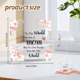 Mum Gifts,Gifts for Mum,Best Mum Gifts,Mummy Gifts,Mum Gifts from Son,Mum Birthday Gifts,Mum Acrylic Plaque,New Mum Gifts,Mother Gifts,Presents for Mum,Mom Gifts,Mum Christmas Gifts,Mothers Day Gifts