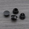 100Pcs Plastic Hole Plug Replacement Flush Type Hole Plugs Snap