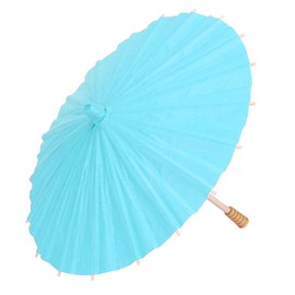 CHEOTIME 11.8 inch Paper Umbrella, Handmade Oiled Parasol Umbrella Japanese Chinese Umbrella for Wedding Parties, Photography, Costumes, Cosplay, Decoration and Other Events(Blue)