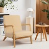 SONNACH Stretch Arm Chair Covers,Mid-Century Modern Chair Cover Reading Armchair