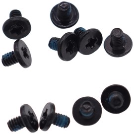 Deal4GO 10pcs M2x3 mm Phillips Screw Nickel Replacement for Laptop PC M.2 SSD Heatsink Cooling Fan Switch mSATA (Black)
