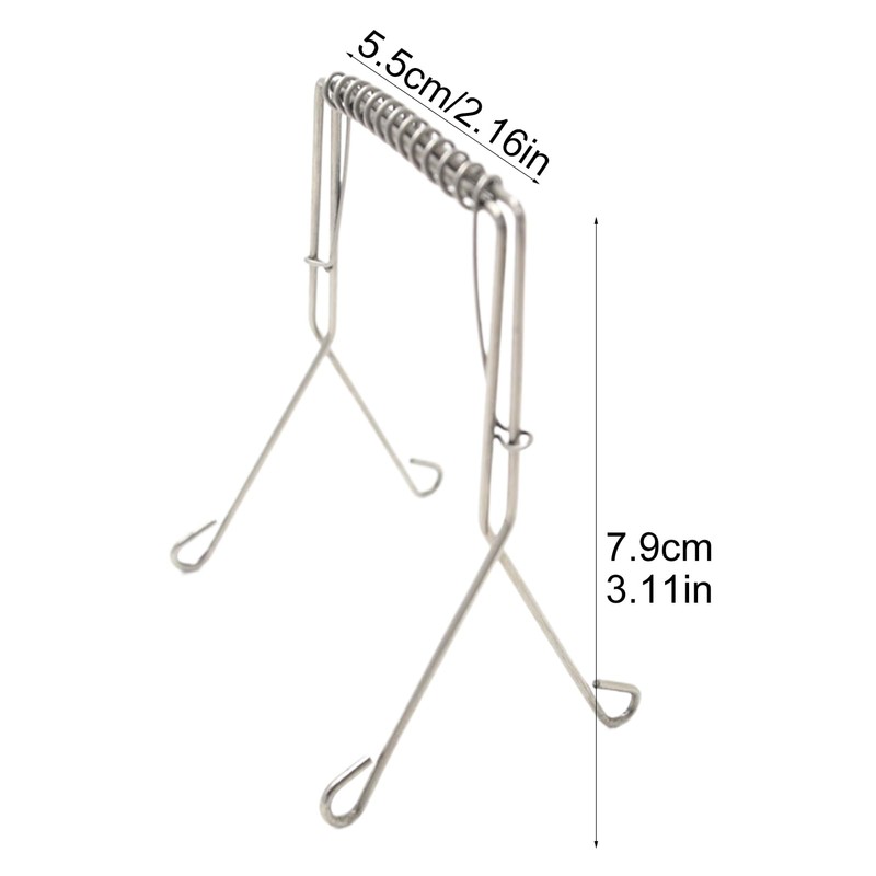 Pack of 10 Roul-ade Clips Stainless Steel Rust-Proof Clips Reusable