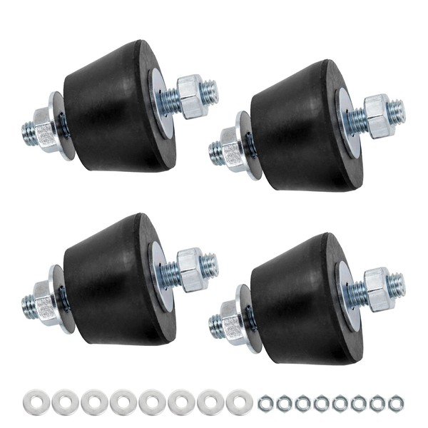 Cherbowing Rubber Buffer Air Conditioning M8, Air Conditioning Vibration Damper,