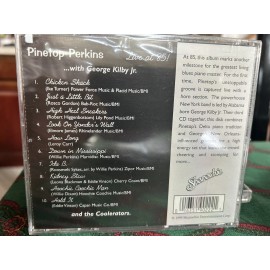 PINETOP PERKINS LIVE AT 85 CD - Shanachie MINT CD /Factory Sealed