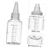 COHEALI 10Pcs Pointed Mouth Cosmetics Bottle Squeeze Empty Bottles Applicator