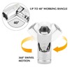 EMENTOL 7PCS 1/4" Drive Universal Joint Socket Set, 6 Point,
