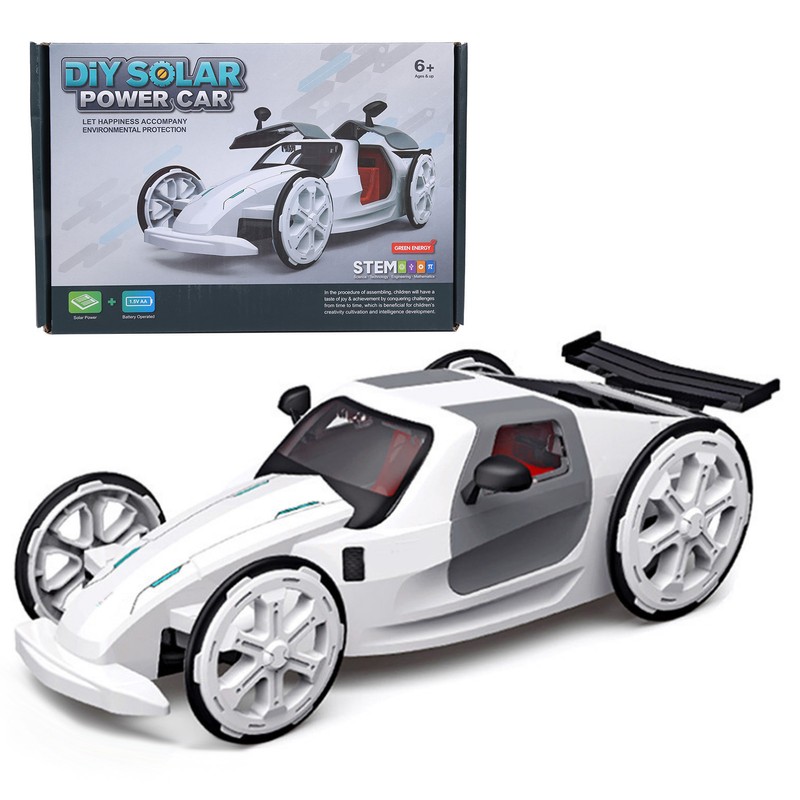 Solar Toys Car Kits for Children Kids Science Education Self