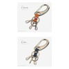LIMITED SELECT M75 Genuine Leather, Made in Japan, Carabiner, Key