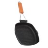 Frying Pan Outdoor Household Folding Beech Handle Energy Saving Non