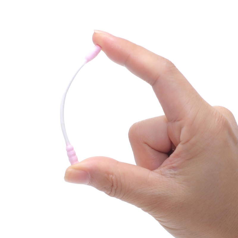 HOMEFOX Black Cotton Swabs Spiral Pointed - 200 Count Organic