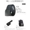 No BoRDER FABLT Belt, Nylon, 1.5 inches (38 mm), Made
