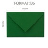 25 x B6 envelopes with gold inner lining, 12.5 x