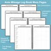 Auto Mileage Log Book – Vehicle Maintenance Log Book, Miles