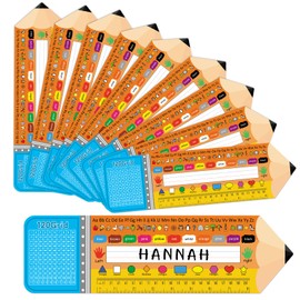 JUESMOS 36PCS Name Tags for Classroom Desks Multipurpose Traditional Manuscript Nameplates Student Desks Name Tags Stickers Desk Reference Nameplates for Preschool Kindergarten Classroom Decorations