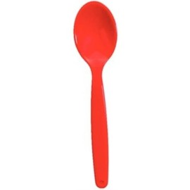 Kristallon DL122 Spoon, Kristal Lon, Polycarbonate, Red