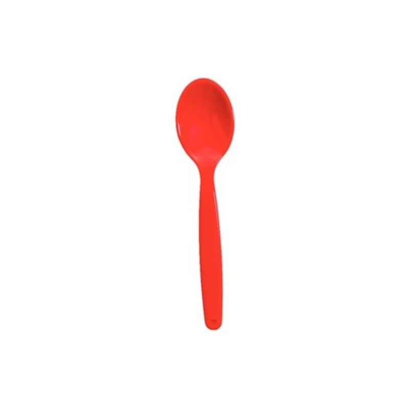 Kristallon DL122 Spoon, Kristal Lon, Polycarbonate, Red
