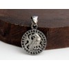 goodvibrations Good Vibration Yatao Crow Crow Silver Pendant, Silver