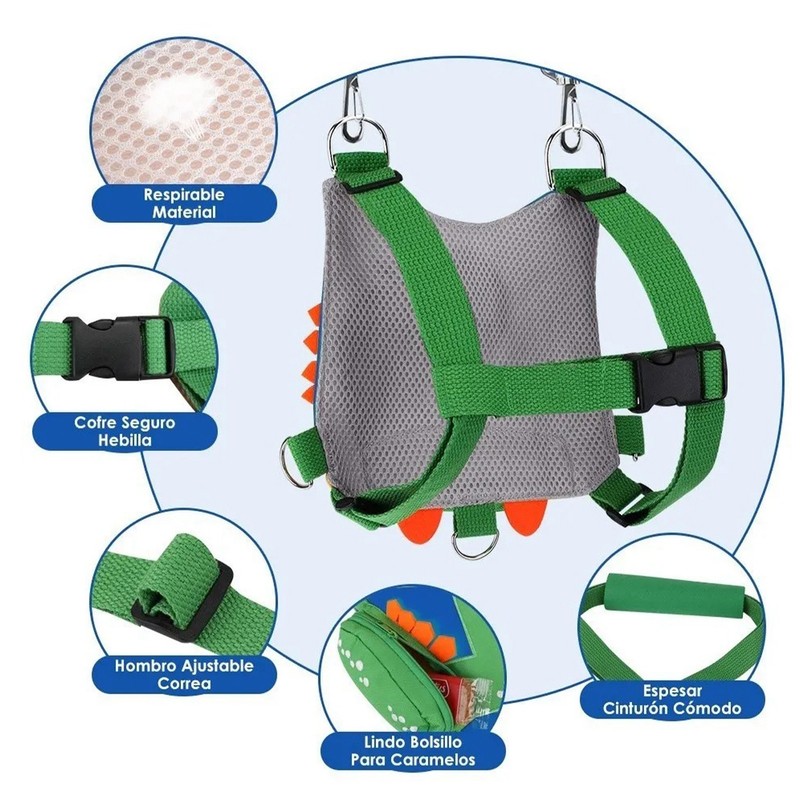 Assistant Strap Belt Cute Dinosaur Safety Toddler Traction Rope with