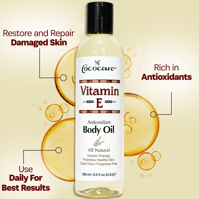 Cococare Natural Vitamin E Antioxidant Body Oil - Vitamin Therapy