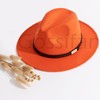 Gossifan Fedora Hats for Men Wide Brim Panama Hat with