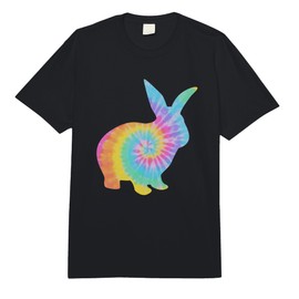 Easter Bunny Shirt Tie Dye Retro Egg Hunt T-Shirt Gift Comfort Colors Adult Heavyweight T-Shirt