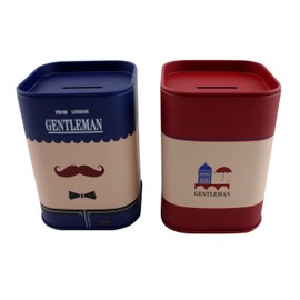 navire beard england cute piggy bank red blue set european style