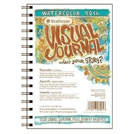 Strathmore Visual Journal Watercolor 5.5x8-34 Sheets