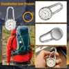 Nurse's Watch Emergency Service Accessories, Pocket Watch with Carabiner Nurse