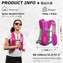 Ultralight Women Men Breathable Backpack with Water Bladder for Hiking Camping Marathon Cycling Race (Black - ONLY Bag)