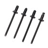 4PCS Aluminum Rosette Rivets High Strength Rustproof Long Lasting Replacement