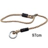 LHKJ 2 Pcs Adjustable Swing Ropes Heavy Duty Hanging Nylon