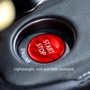 Push Start Button Cover Carbon Fiber Ignition Switch Button Cover