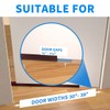 2 Pack Door Draft Stopper, 39” Length Cuttable Under Door