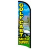 Vista Flags Golf Cart Sales & Service Premium Windless Polyknit