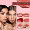3PCS Lip Matte Makeup Set,3 In 1 Smooth Lipliner Lipgloss