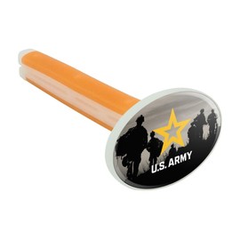U.S. Army Logo with Soldier Silhouettes Car Air Freshener Vent Clip