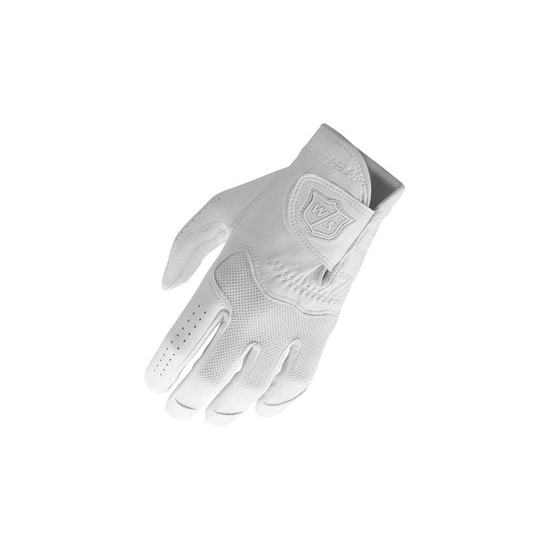 Wilson Women's Conform Golf Glove, White, M