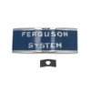 All States Ferguson System Hood Emblem - Blue Background fits