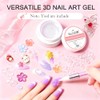 Nailgil Solid Builder Gel for Nail Polish, Solid Nail Glue