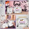 27 Pcs Halloween Baby Shower Guest Book with Sonogram Page