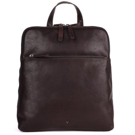 VILENCA HOLLAND Genuine Leather Backpack for Women - 12.5 Inch with Adjustable Shoulder Strap - Stylish and Durable (Chestnut)