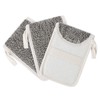 Linkidea 3 Pack Soap Saver Pouch, Flax Exfoliating Soap Bag