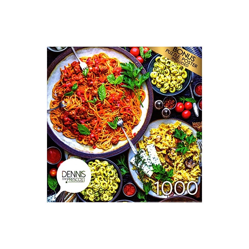 Pasta Goodness 1000 Piece Puzzle