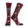 Alabama Crimson Tide Mayhem Crew Socks (Crimson/Black/White, Medium) - Alabama